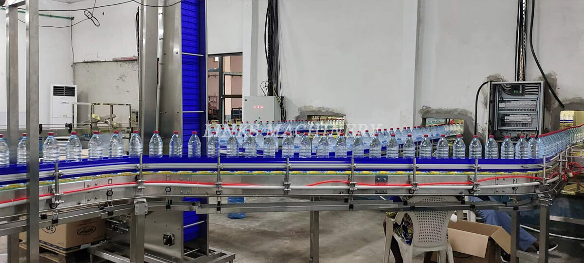 the whole water filling line
