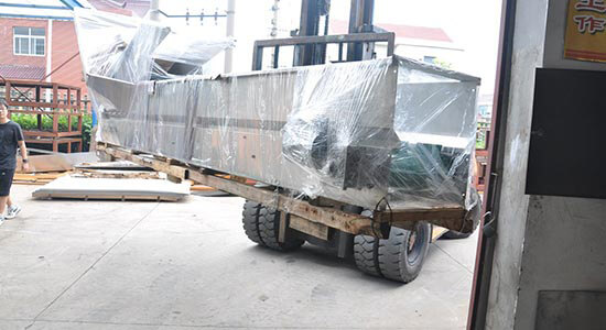 transport the machine