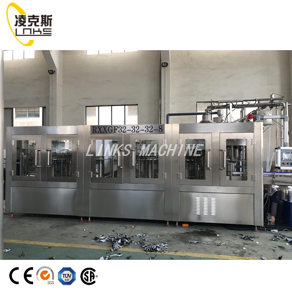 Automatic Juice Washing Filling Capping Machine