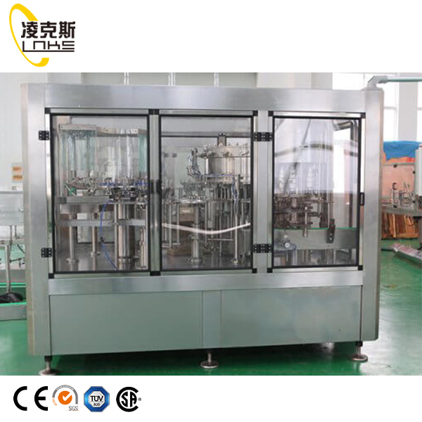 Automatic Sparkling Water Filling Machine-Plastic Bottle